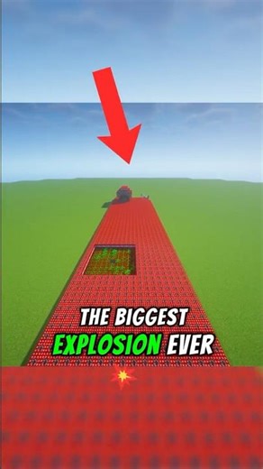 Exploding 10,000 TNT! #minecraft