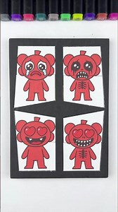 Sprunki OC Simple vs Horror Cardboard Puzzle 🧩 Challenge #sprunki #incredibox #trend