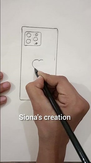 how to draw an iphone step by step