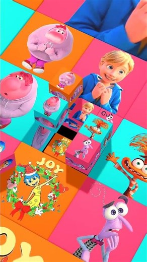 Inside Out Happy Friends 😊 | 3D Animation #insideout #friends