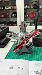 8.5K views · 56 reactions | 1/6 scale 5-CYLINDER RADIAL ENGINE from @enginediy Discount Code: JVNRMZFR (15% OFF) Product link: https://bit.ly/4bPyfUy | AC Collection | Facebook