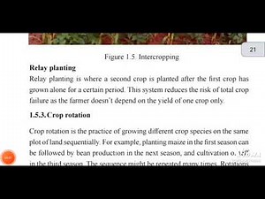 grade 11 agriculture unit 1 part 6 new curriculum