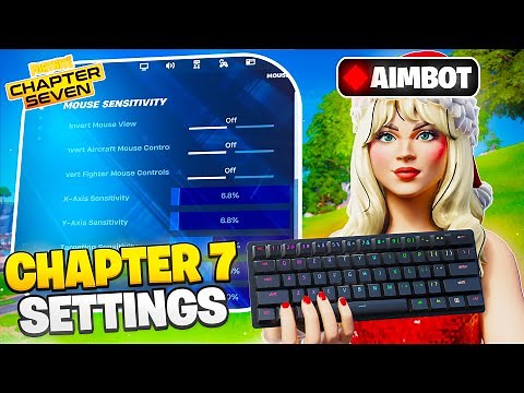 *NEW* BEST Keyboard & Mouse SETTINGS + Sensitivity In Fortnite Chapter 7! 🎯 (PC/XBOX/PS5/PS4)