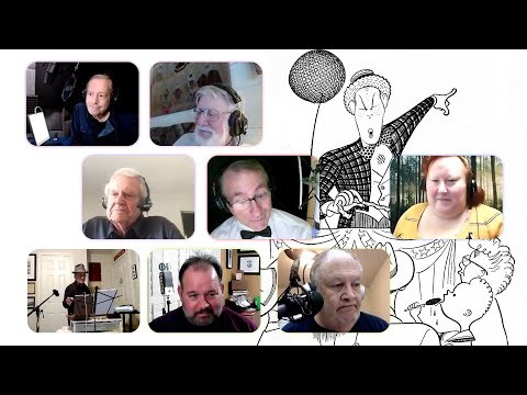 "The Fred Allen Show" audio/video recreation of the classic radio comedy show of the 1940s