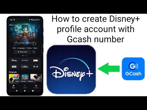 how to sign in Disney+ on mobile | create a Disney+ profile account with Gcash mobile number