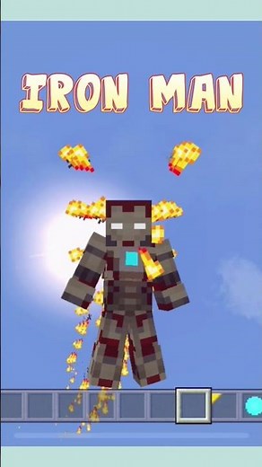 『I am Iron Man.』【マイクラ統合版】【ironman】【アイアンマン】