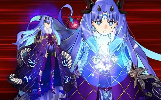 【FGO/1080p】宇宙伊什塔尔 灵衣 原初阿斯塔蒂 宝具+攻击模组（异色凛）