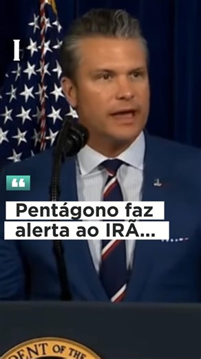 Pentágono faz alerta ao IRÃ #shorts #curiosidades