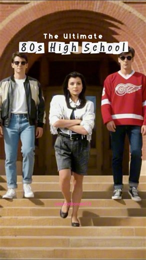 567K views · 16K reactions | Step inside the high school that only existed in our favorite 80s movies. Where every locker held a secret, every hallway had a soundtrack, and every face looked a little familiar. It’s a place frozen in time and still lives in our hearts  Which 80s character would you want to run into in these halls again? #80shighschool #GenXmemories #80snostalgia | RetroBlonde075 | Facebook