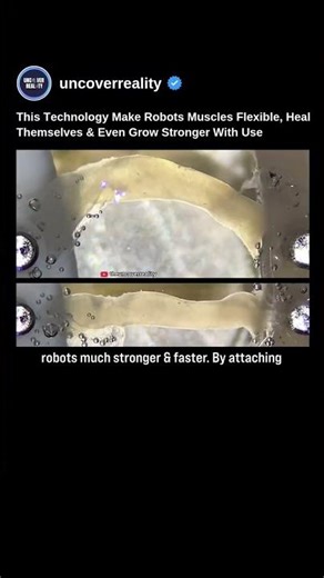 New MIT Technology Make Robots Muscles Flexible, Heal Themselves & Even Grow Stronger #robot #shorts