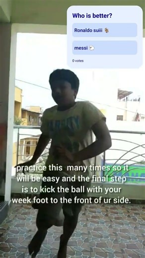 Tutorial on how to do the Rainbow Flick in Football ⚽ || #cr7 #goat #aura ||