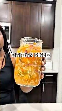 Spice Up Your Meals with Haitian Pikliz Recipe 🌶️🇭🇹 Taste the Tangy Flavor Explosion! #Spicy