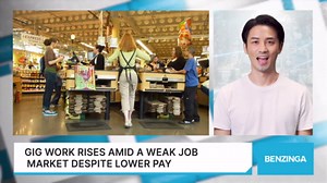 Gig Work Rises Amid A Weak Job Market Despite Lower Pay