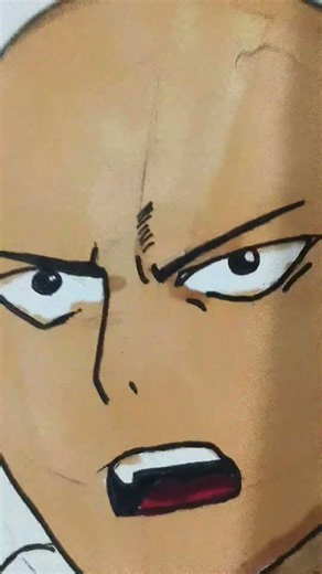 day 30/7 day anime drawing challenge saitama