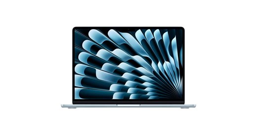 Apple MacBook Air M4 13-inch (2025) – 10-core CPU / 16GB RAM / 256GB SSD / 8-core GPU / macOS Sequoia / English & Arabic Keyboard / Sky Blue / Middle East Version