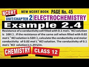 example 2.4 chemistry class 12 | example 2.4 chemistry class 12 electrochemistry | example 2.4