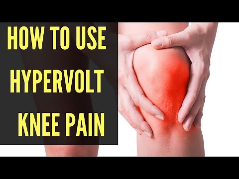 How to use the Hypervolt for Knee Pain - Massage Gun Techniques