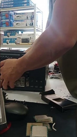 assemble system unit😍 #trending #systemunit #computer