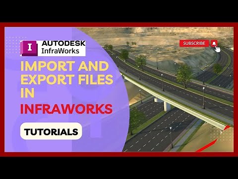 INFRAWORKS | How to Import And Export Civil3d Files to Infraworks | Dynamic Design Creations