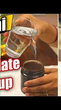 पानी से Chocolate Sauce Banaye😳 Homemade Hershey's Chocolate Syrup Recipe Without Cocoa Powder