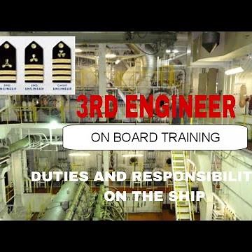 3RD ENGINEER DUTIES AND RESPONSIBILITIES ON THE SHIP