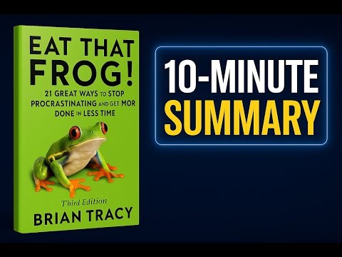 10 Minute Books - Eat That Frog by Brian Tracy