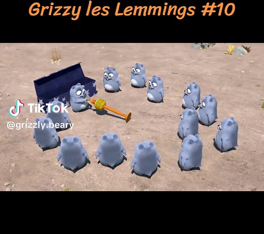 Grizzy les Lemmings #10 - Fun and Adventures with Grizzly Bear and Lemmings