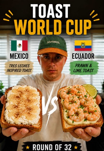 2026 Toast World Cup: Ecuador vs Mexico — Ceviche & Tres Leches Toast
