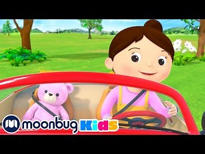Driving in my Car Song! | Kids Learning Videos | Nursery Rhymes | ABCs And 123s