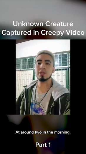 #disturbing Unknown Creature Captured in Creepy Video #scary #ghost #horrortok #fyp