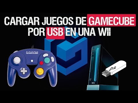 Como cargar juegos de GAMECUBE por USB en una WII | [Nintendont]