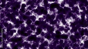 Abstract DJ Event Digital Technology Animation. VJ Loop Visuals Video Background for Event. White Violet Magic Swirl Neurons Pattern Texture Motion Graphics. Stock Video