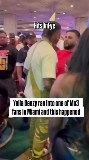 Greg DeBoskie on Instagram: "#YellaBeezy out here in #miami getting into it with #mo3 fans lol can’t make this up"