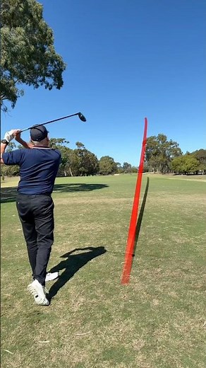 Sizzling 4 Wood Baby Draw | Perfect Golf Swing & Shot Tracer