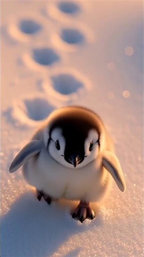 too cutest fluffy baby penguins #cute #pet #penguins #babyanimal #fluffy #cuteanimals #1million