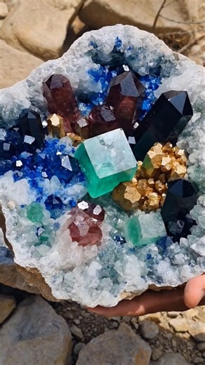 OMG 😱 $100,000 Multi Color Agate Gemstones Found in Million-Year-Old Volcanic Rock 💎| Diamond Hunter