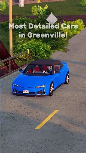 Most DETAILED Cars in Greenville Roblox!