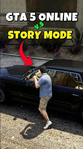 GTA 5 GTA 5 Online v.s Story Mode