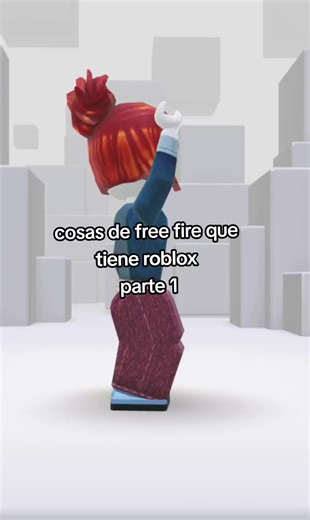Cosas de Free Fire en Roblox: Parte 1