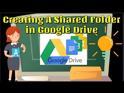 Creating a Shared Folder in Google Drive With No Approval Needed Tutorial