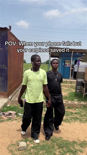 Earpiece Saves Falling Phone — Funny Student POV