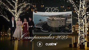 El 31 de diciembre, Ion Aramendi y Blanca Romero darán las campanadas desde Lanzarote, a las 00:00h en Telecinco y Cuatro 🍇 🇮🇨 Y una hora después, Ángeles Blanco y Ricardo Reyes darán las campanadas a las 00:00h de Canarias 🥂 https://ver.tw/j8zq7 | Telecinco
