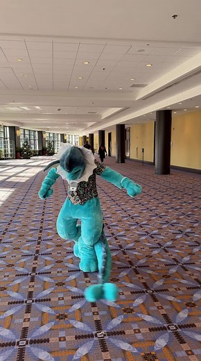 Furry Fursuit Boyfriend Cosplays Vaporeon | Cute Pokemon Costume
