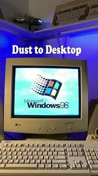 Windows 98 Startup Sound 30 year old computer
