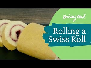 How to Roll a Swiss Roll | Baking Mad