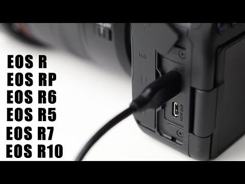 Charging Canon Cameras with USB // EOS R / EOS RP / EOS R6 / EOS R5 / EOS R3 / R7 / R10 //