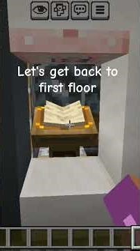 Minecraft bedrock-MULTI FLOOR REALISTIC ELEVATOR by Tomco