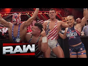 El Grande Americano STEALS a victory over The LWO with a LOADED MASK: Raw highlights, April 7, 2025