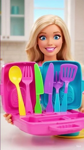 Barbie’s Magic Color-Changing Kitchen! | Fun Toy Surprise
