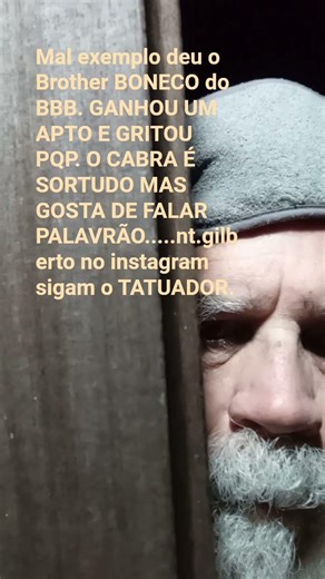 FOFOCA NO BBB PROGRAMA DE. TV BONECO SOLTA PALAVRÃO AO VIVO....